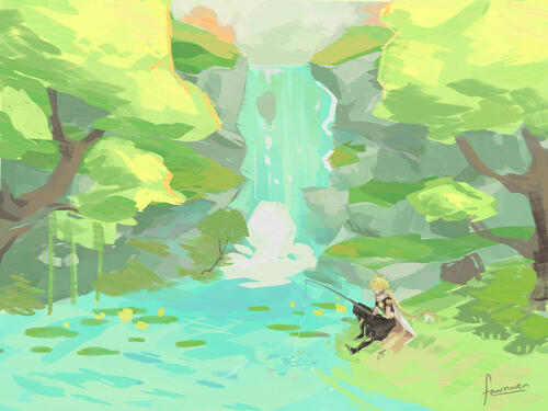liyue study | 30min