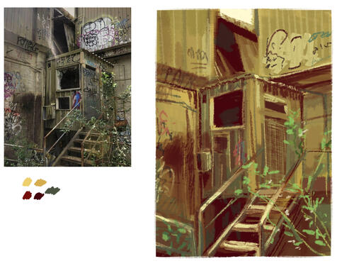 Color palette study | 30min