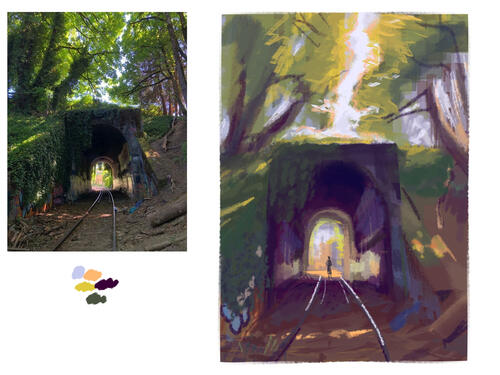 Color palette study (2) | 30mins